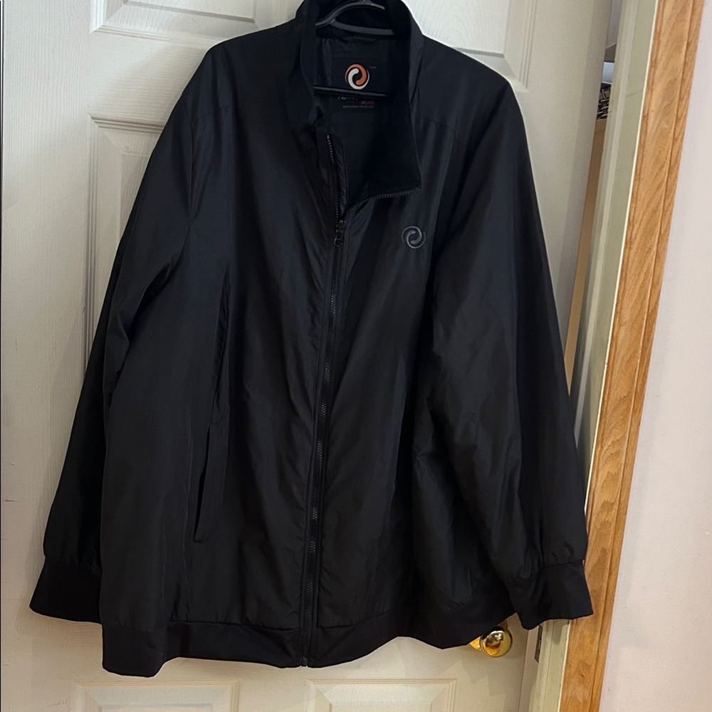 Active Zone Classic Black Bomber Jacket SIZE 6X